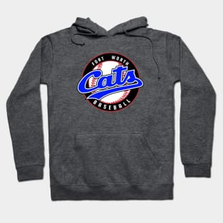 Retro Fort Worth Cats Baseball Hoodie